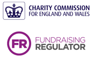 Charity Commission and Fundraising Regulator Logos